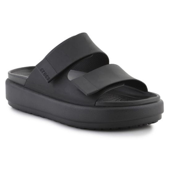 Crocs Japanke črna Brooklyn Luxe