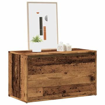 Vidaxl vidaXL Klop za hodnik 80x40x45 cm star les lepljen les