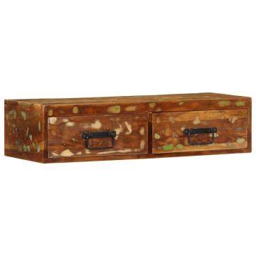 Vidaxl Stenska TV omarica 80x30x19 cm trden predelan les