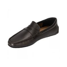 Hugo Boss Mokasini elegantni čevlji rjava 40 EU 50523026
