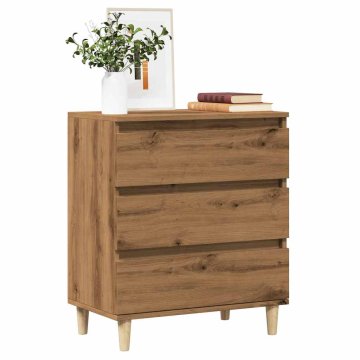 Vidaxl vidaXL Predalnik, Artisan hrast, 60x35x70 cm, Material na osnovi lesa