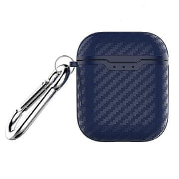 shumee Ovitek za Apple AirPods Beline karbonsko moder