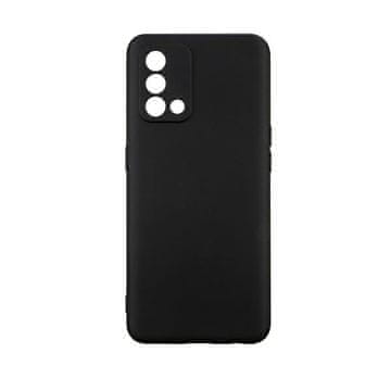shumee Silikonski ovitek Beline za Oppo Reno 6 Lite, črne barve