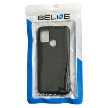 shumee Silikonski ovitek za Redmi Note 9 Xiaomi Beline črne barve
