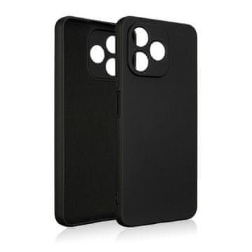 shumee Silikonski ovitek za Realme C51 Beline, črne barve
