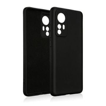shumee Silikonski ovitek za Xiaomi 12 Beline črne barve
