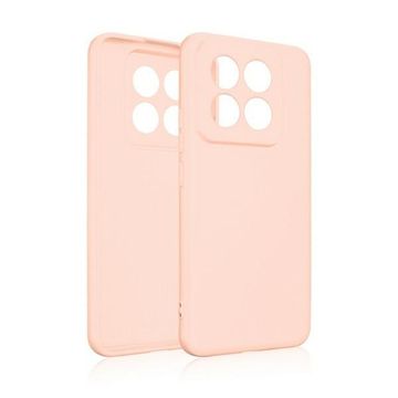 shumee Silikonski ovitek za Xiaomi 14 Pro Beline, roza zlat