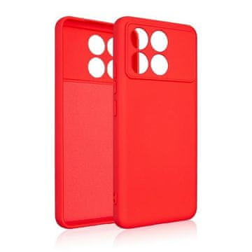 shumee Ovitek za Xiaomi Poco F6 Pro Beline rdeč