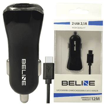 1 to 3 BELINE POLNILEC 2XUSB 2.1A ZA IPHONE 12 13 14 15 ANDROID HITRO POLNJENJE
