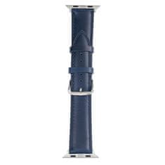 1 to 3 BELINE APPLE WATCH LEATHER STRAP 38/40/41MM BLUE