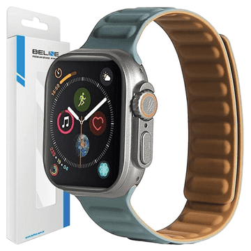 1 to 3 BELINE APPLE WATCH MAGNETNI PAS 42/44/45/49 MM ZELEN