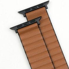 1 to 3 BELINE APPLE WATCH MAGNETIC PRO STRAP 42/44/45/49MM BLACK/BROWN BOX