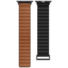 1 to 3 BELINE APPLE WATCH MAGNETIC PRO STRAP 42/44/45/49MM BLACK/BROWN BOX