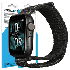 1 to 3 BELINE PAŠEK ZA URO APPLE 38/40/41 MM NAJLON UNIVERZALEN VISOKO KAKOVOSTEN
