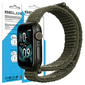 1 to 3 BELINE NAJLON PAŠEK ZA APPLE WATCH 38/40/41MM ZA APPLE WATCH ENOSTAVEN ZA NAMESTITEV