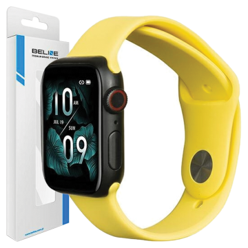 1 to 3 BELINE PAŠEK ZA URO APPLE 38 40 41 MM SILIKON ZAJEC UDOBJE IN DIZAJN