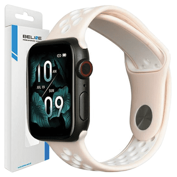 1 to 3 BELINE APPLE WATCH ŠPORTNI SILIKONSKI PAŠČEK 38/40/41 MM ROZA