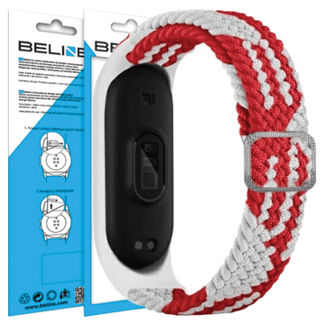 1 to 3 BELINE TRAK ZA MI BAND 7 6 5 TEKSTIL UDOBEN ZA VSAKDAN UPORABO