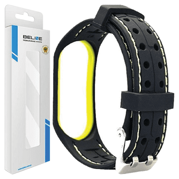 1 to 3 BELINE MI BAND 3/4 SMART STRAP BLACK/LIME