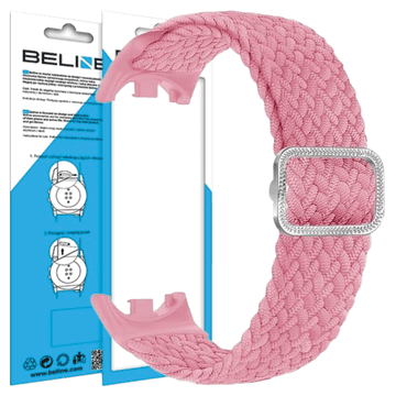 1 to 3 BELINE MI BAND 9 8 NAJLON PAŠEK ZA URO ZA MI BAND 9 8 ELEGANTEN IN UDOBEN