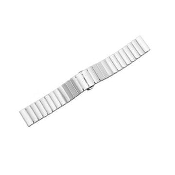 shumee Pašček za Samsung Galaxy Watch 20 mm Beline, bel
