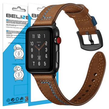 1 to 3 BELINE PAŠEK ZA URO 22MM CASUAL ZA APPLE WATCH 6 7 8 VISOKO ELEGANTNO
