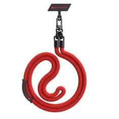 Audi Univerzalna vrvica za telefon Audi 120 cm 10 mm rdeča AUS-CBL10-RSQ/D1-RD