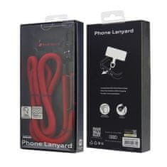 Audi Univerzalna vrvica za telefon Audi 120 cm 10 mm rdeča AUS-CBL10-RSQ/D1-RD
