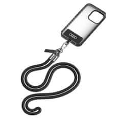 Audi Univerzalna vrvica za telefon Audi 120 cm 6 mm čez telo črna/črna AU-CBL8-R8/D1-BK