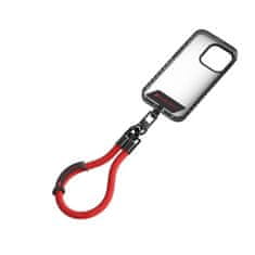 Audi Univerzalna vrvica za telefon Audi 28 cm 10 mm rdeča/rdeča AUS-HSL10-RSQ/D1-RD