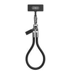 Audi Univerzalna vrvica za telefon Audi 28 cm 8 mm črna/črna AU-HSL8-R8/D1-BK