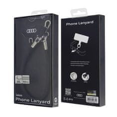 Audi Univerzalna vrvica za telefon Audi 28 cm 8 mm črna/črna AU-HSL8-R8/D1-BK