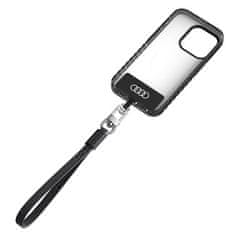 Audi Univerzalna vrvica za telefon Audi 28 cm 10 mm usnjena črna AU-HSLSL-GT/D1-BK