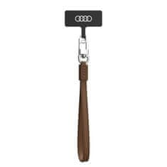Audi Univerzalna vrvica za telefon Audi 28 cm 10 mm usnje rjave barve AU-HSLSL-GT/D1-BN