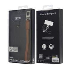 Audi Univerzalna vrvica za telefon Audi 28 cm 10 mm usnje rjave barve AU-HSLSL-GT/D1-BN