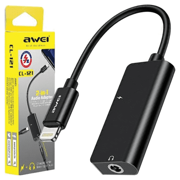 Awei AWEI ADAPTER LIGHTNING JACK 3.5 ZA IPHONE 11 12 13 14