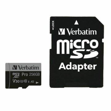 Verbatim VERBATIM MICROSD KARTICA 256GB PRO U3 ZA TELEFONE KAMERA 4K SNEMANJE