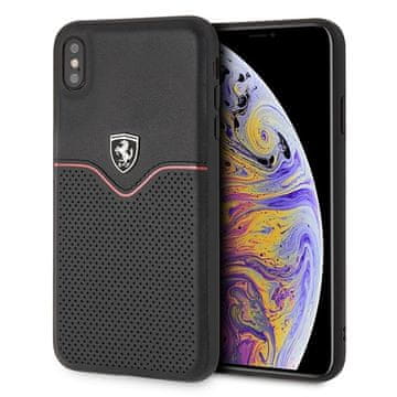 Ferrari jev trdi ovitek FEOVEHCI65BK za iPhone Xs Max črn/črn Off Track Victory