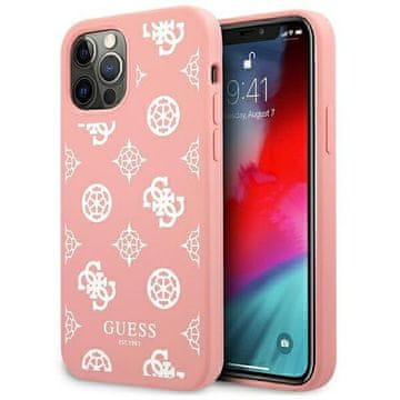 shumee Ovitek za iPhone 12 Pro Max Guess kolekcija Peony roza