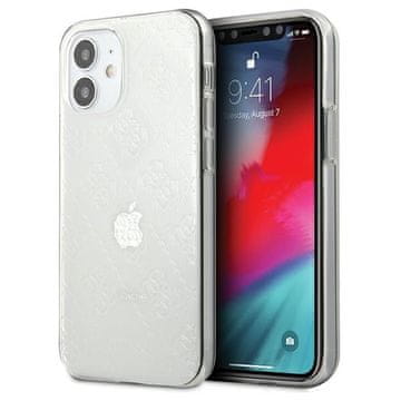 Guess Guess GUHCP12S3D4GTR prozoren trdi ovitek za iPhone 12 mini 5.4 4G s 3D vzorci