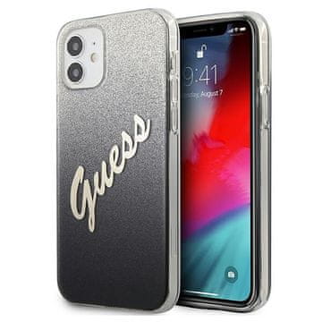 1 to 3 Guess Trdi Ovitek Za Iphone 12 Mini 5.4 Glitter Gradient Scripte