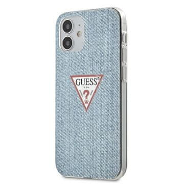 1 to 3 Guess Guhcp12Spcujullb Iphone12 Mini 5.4 Modra/Svetlo Modra Trda Torbica Jeans Collection