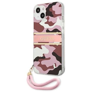 3MK GUESS HARDCASE OVITEK ZA IPHONE 13 13 PRO 6.1 CAMO STRAP COLLECTION