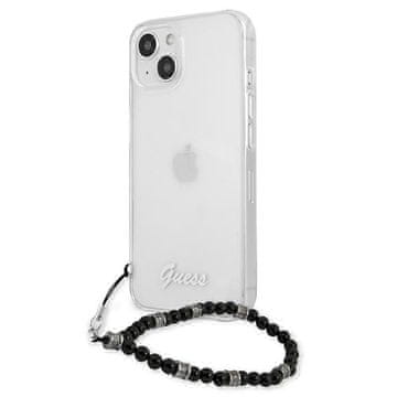 3MK GUESS HARDCASE OVITEK ZA IPHONE 13 14 15 6.1 PROZOREN BLACK PEARL