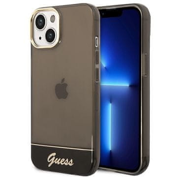 1 to 3 Guess Ovitek Hardcase Za Iphone 14 Plus 15 Plus 6.7 Prosojen