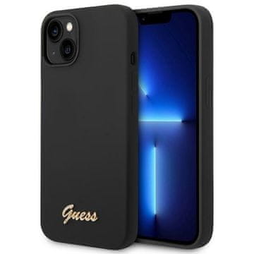 1 to 3 Guess Trdi Ovitek Za Iphone 14 Plus 15 Plus 6.7 Silikonsko Zlat Logo