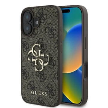 Guess Ovitek Guess Hardcase 4G z velikim logotipom, rjav