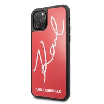 Karl Lagerfeld TRDI OVITEK KARL LAGERFELD IPHONE 11 PRO MAX OKRAŠEN Z BLEŠČICAMI