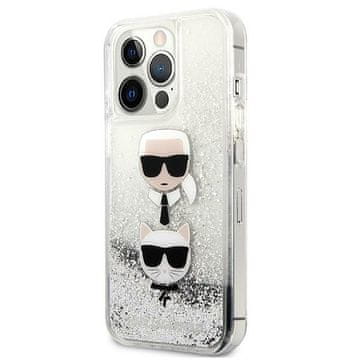 Karl Lagerfeld OVITEK KARL LAGERFELD KLHCP13XKICGLS ZA IPHONE 13 PRO MAX 6,7 SREBRNA BLEŠČICA