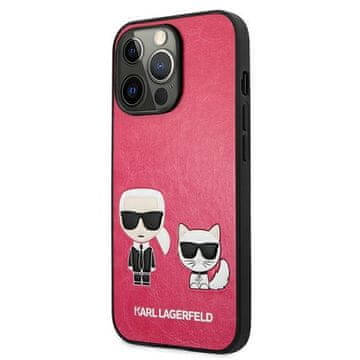 Karl Lagerfeld OVITEK KARL LAGERFELD HARDCASE ZA IPHONE 13 PRO 13 6.1 IKONIK KARL CHOUPETTE